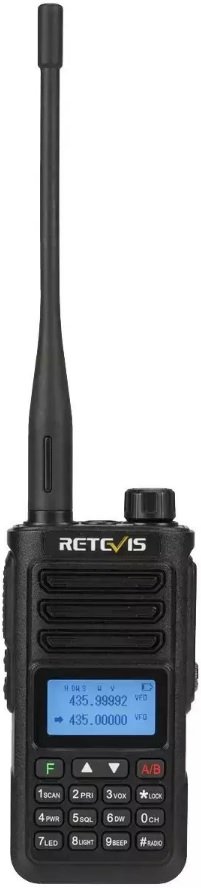 Πομποδέκτης Retevis RA89 VHF/UHF Ασύρματος / Αδιάβροχος & Επαναφορτιζόμενος με Μπαταρία 2.500mAh 10W Black