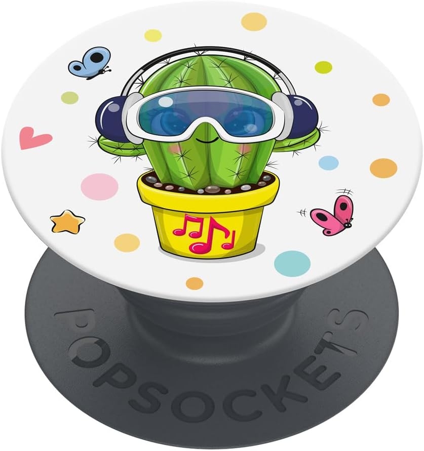 PopSockets - PopGrip - Basic Cool Cactus