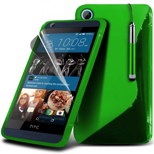 Πράσινη Ημιδιάφανη Θήκη HTC Desire 626