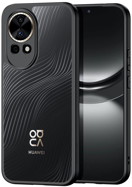 Premium Ημιδιάφανη Σκληρή Θήκη - Huawei Nova 12 - DuxDucis Aimo Series - Black