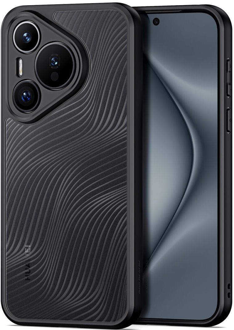 Premium Ημιδιάφανη Σκληρή Θήκη - Huawei Pura 70 - DuxDucis Aimo Series - Black