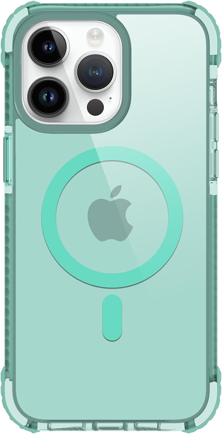 Prodigee Safetee Neo + Mag - Σκληρή Ανθεκτική Ημιδιάφανη Θήκη MagSafe - Apple iPhone 15 Pro - Mint
