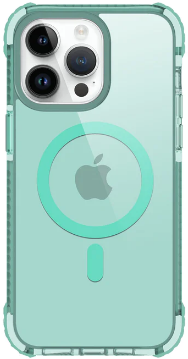 Prodigee Safetee Neo + Mag - Σκληρή Ανθεκτική Ημιδιάφανη Θήκη MagSafe - Apple iPhone 15 Pro Max - Mint