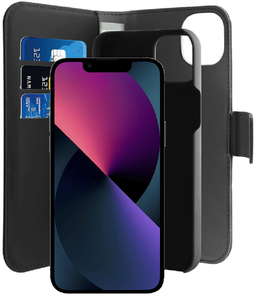 Puro Θήκη - Πορτοφόλι Wallet Detachable 2 in 1 - Apple iPhone 14 / 13 - Black