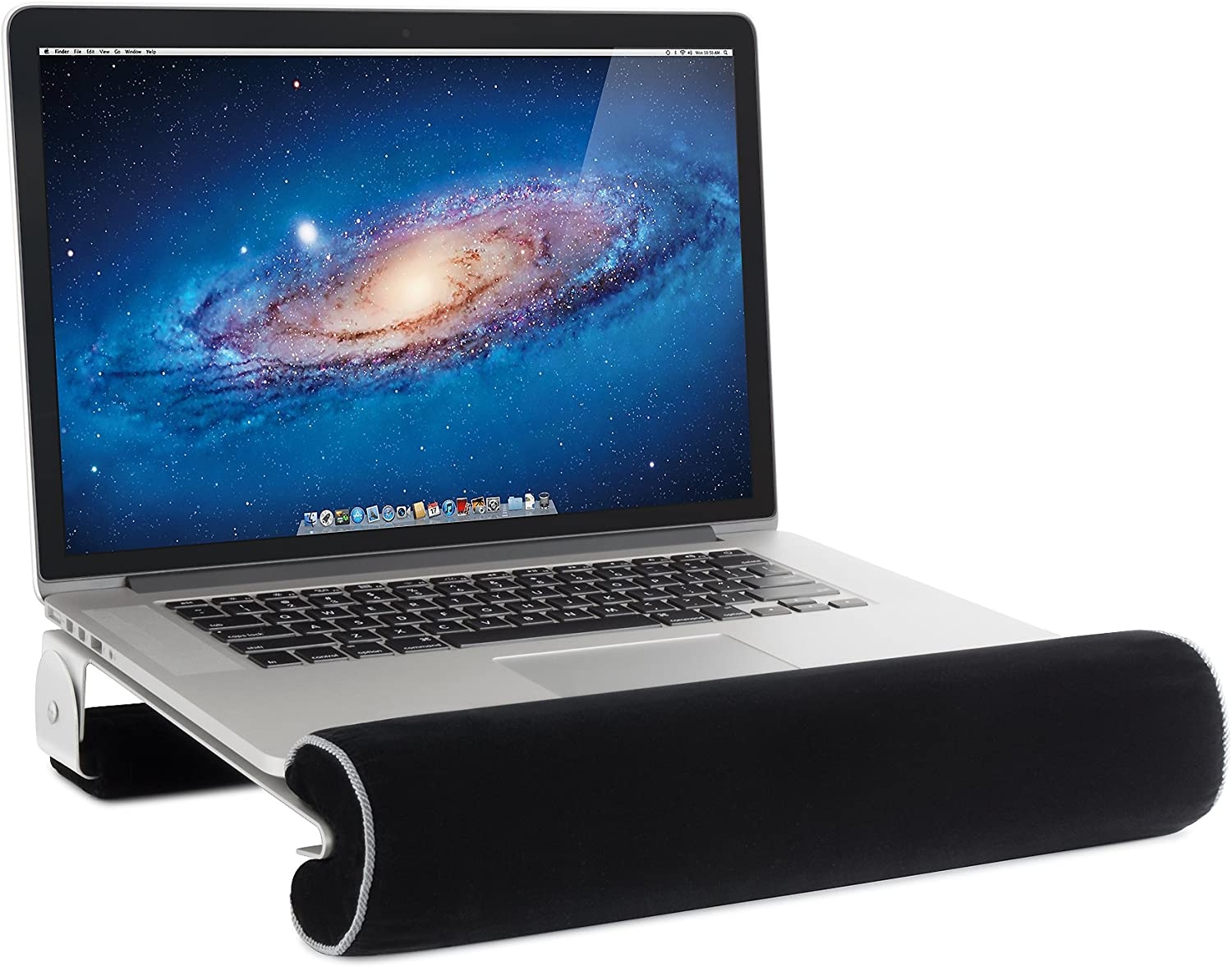 Rain Design iLap - Βάση Αλουμινίου για Laptop έως 15" με Υποστήριξη Μαξιλαριών - Black / Silver 