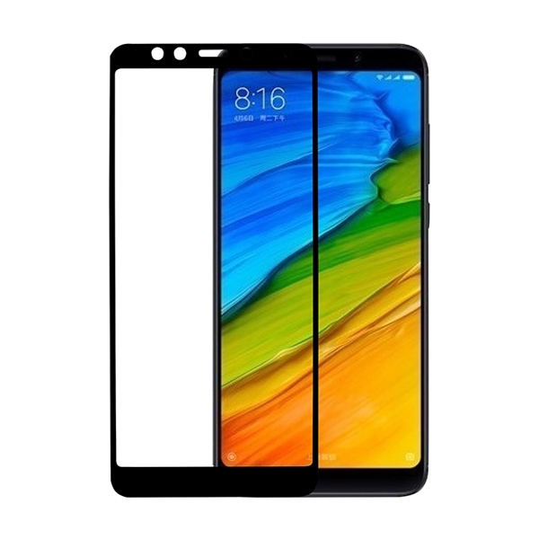 RedShield Tempered Glass - Fullface Αντιχαρακτικό Γυαλί Οθόνης Xiaomi Redmi 5 - Black