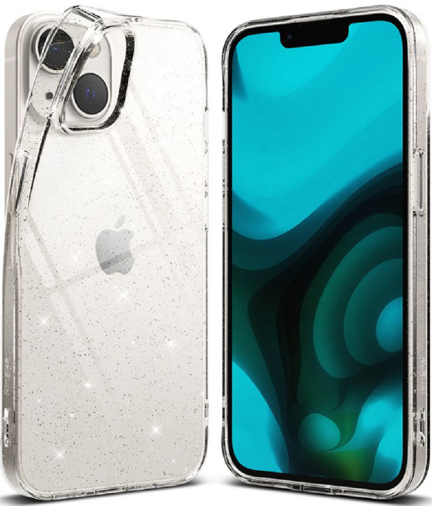 Ringke Air Θήκη Σιλικόνης Apple iPhone 15 Plus / 14 Plus - Glitter Clear