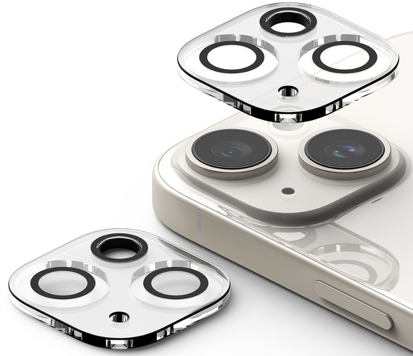 Ringke Camera Protector Full Cover Glass - Αντιχαρακτικό Γυαλί για Φακό Κάμερας Apple iPhone 15 / 15 Plus - 2 Τεμάχια - Clear
