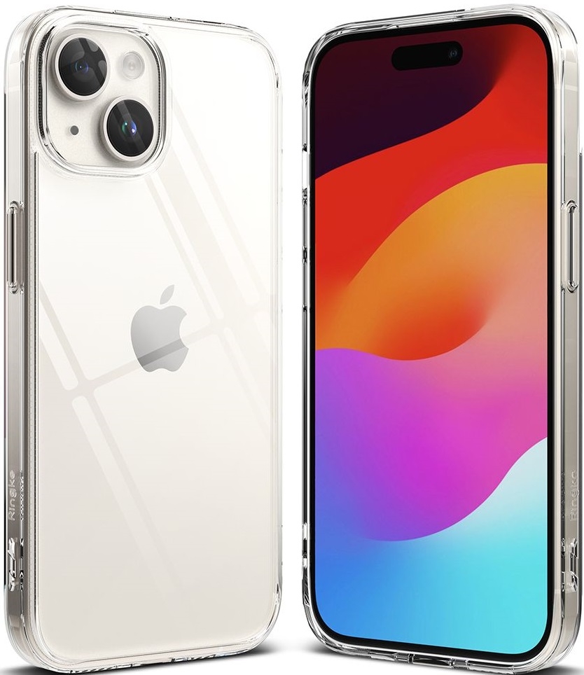 Ringke Fusion Σκληρή Θήκη με TPU Bumper - Apple iPhone 15 Plus - Clear