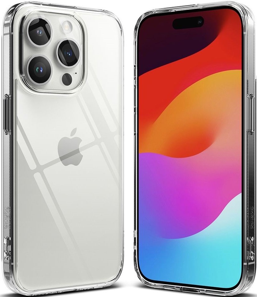 Ringke Fusion Σκληρή Θήκη με TPU Bumper - Apple iPhone 15 Pro Max - Clear