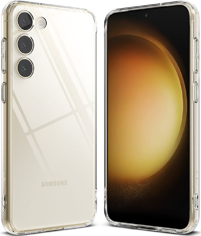 Ringke Fusion Σκληρή Θήκη με TPU Bumper - Samsung Galaxy S23 Plus - Clear