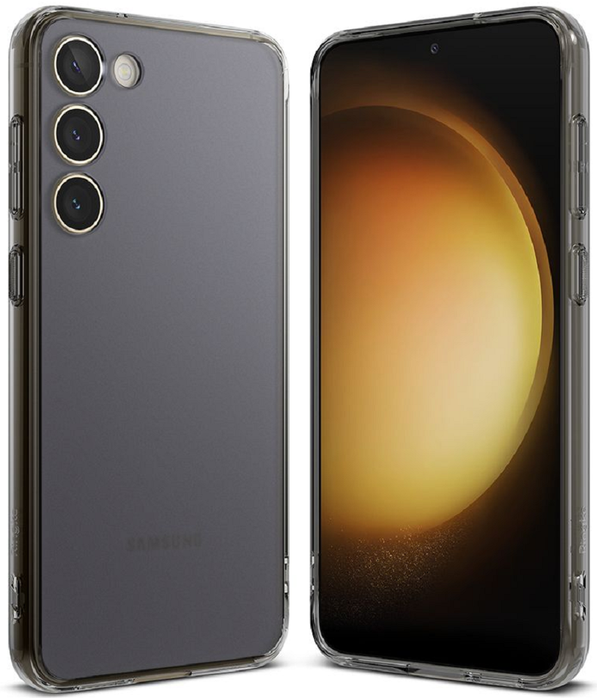 Ringke Fusion Σκληρή Θήκη με TPU Bumper - Samsung Galaxy S23 Plus - Matte Smoke Black