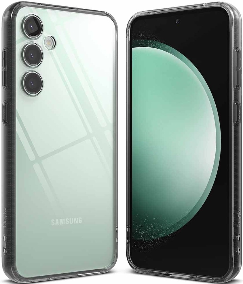 Ringke Fusion Σκληρή Θήκη με TPU Bumper - Samsung Galaxy S23 FE - Smoke Black