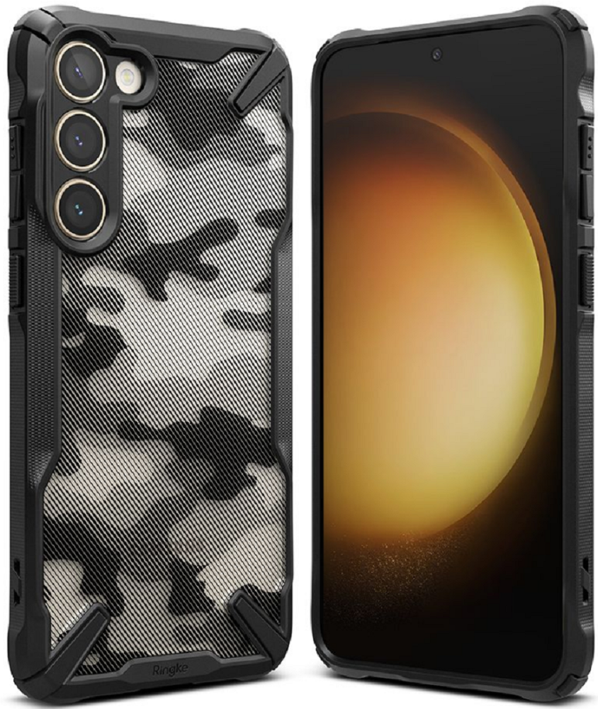 Ringke Fusion X Θήκη - Samsung Galaxy S23 Plus - Camo Black
