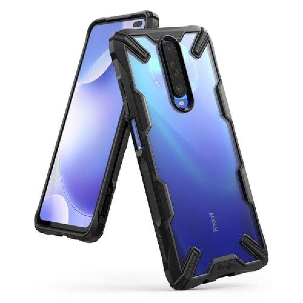 Ringke Fusion X Θήκη Σιλικόνης Xiaomi Redmi K30 - Black