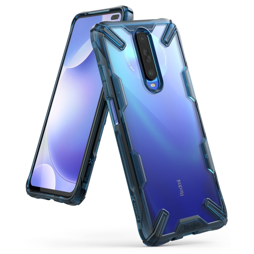 Ringke Fusion X Θήκη Σιλικόνης Xiaomi Redmi K30 - Space Blue