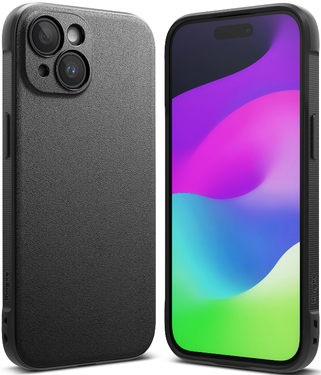 Ringke Onyx Θήκη Σιλικόνης - Apple iPhone 15 - Black