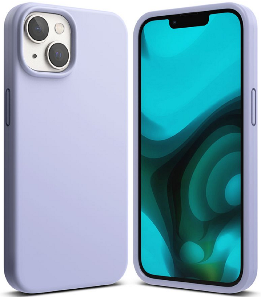 Ringke Silicone - Ανθεκτική Θήκη Σιλικόνης - Apple iPhone 15 Plus / 14 Plus - Lavender
