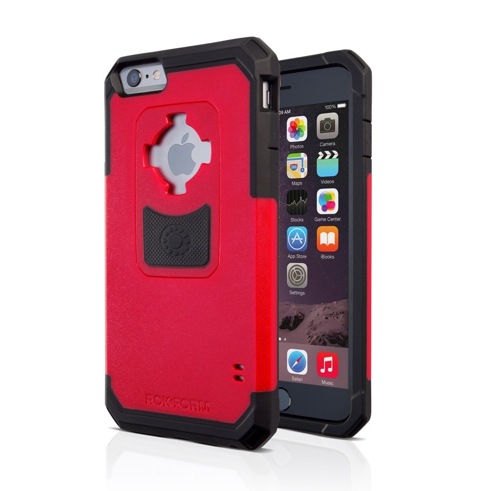 Rokform Rugged V3 Θήκη με Μαγνητική Βάση Αυτοκινήτου iPhone 6 / 6S - Red / Black