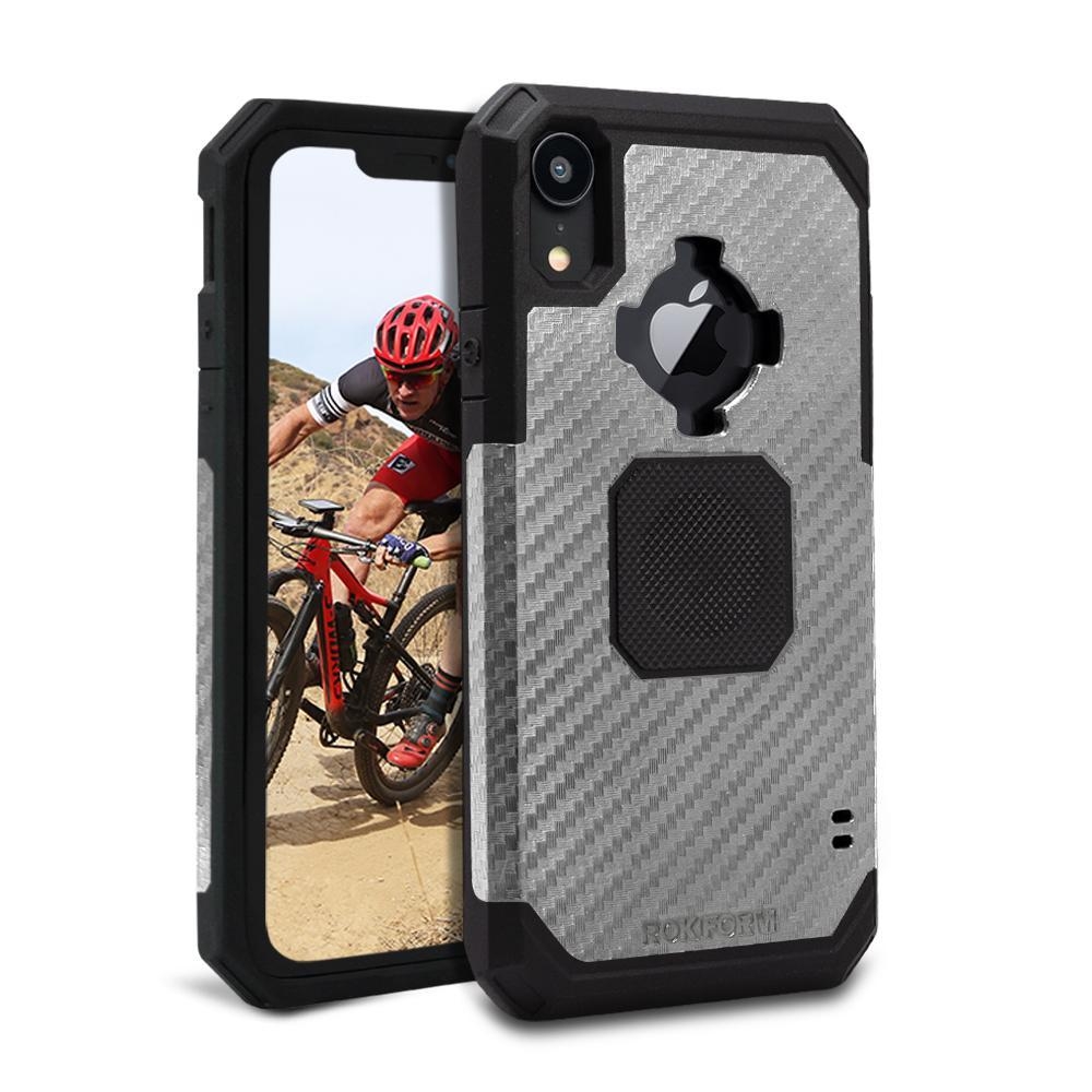 Rokform Rugged Θήκη iPhone XR με Μεταλλική Πλάκα για Μαγνητική Βάση Αυτοκινήτου - Gunmetal
