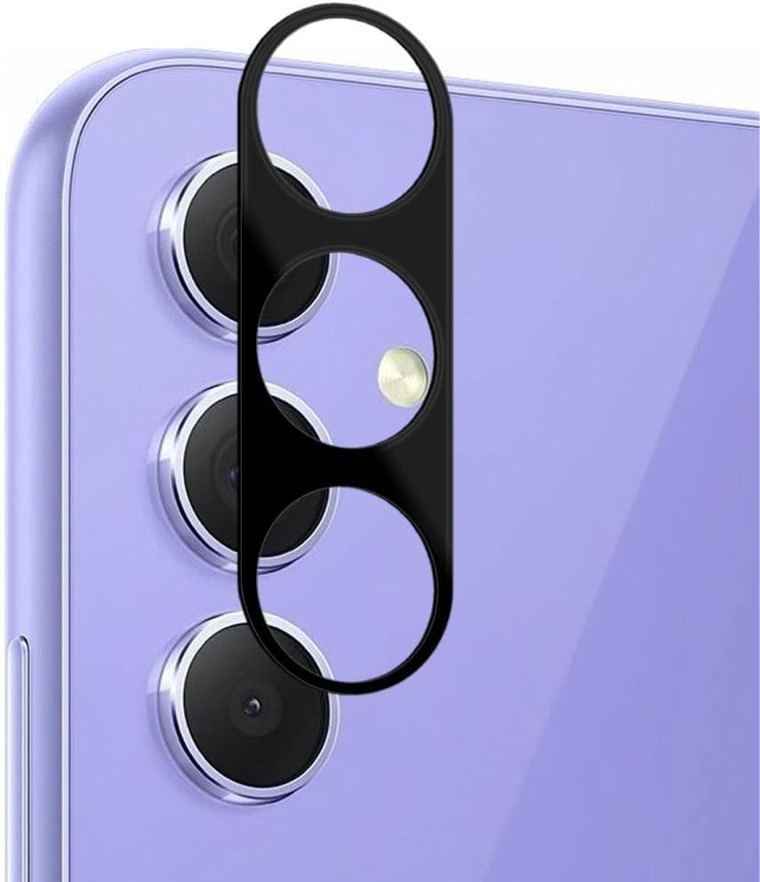 Rosso Camera Lens Protector - Προστατευτικό Κάλυμμα Κάμερας - Samsung Galaxy A54 - Black