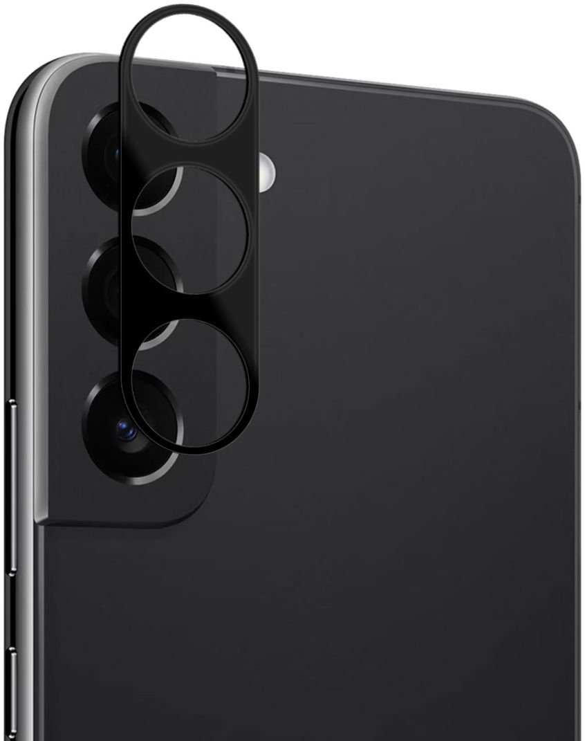 Rosso Camera Lens Protector - Προστατευτικό Κάλυμμα Κάμερας - Samsung Galaxy S23 / S23 Plus - Black (8719246381805)
