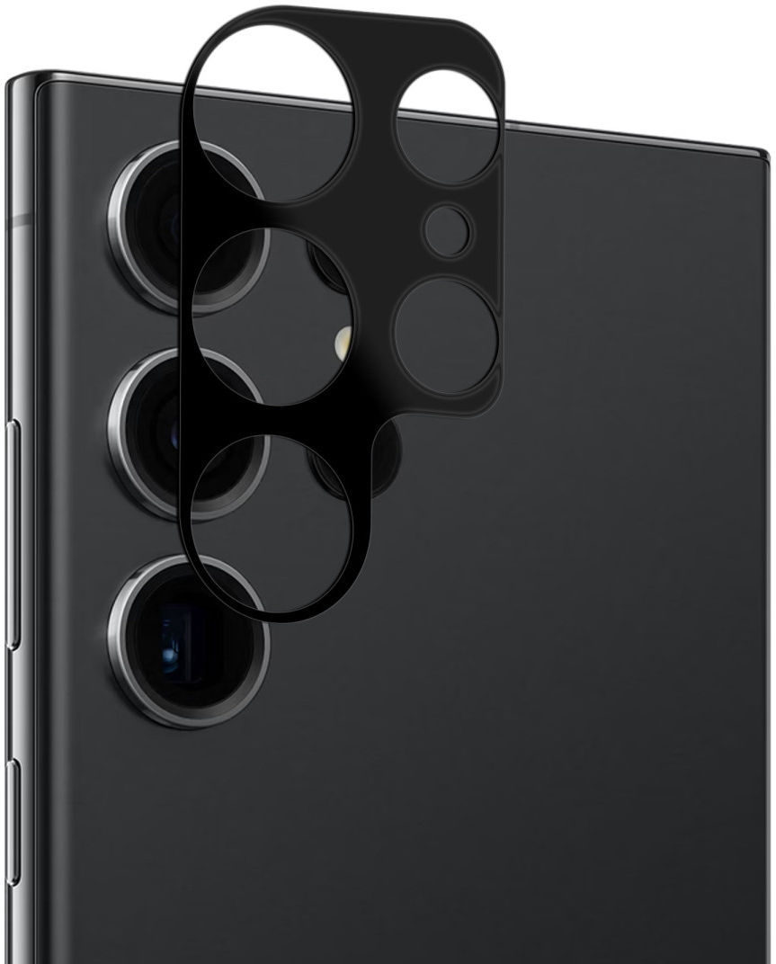 Rosso Camera Lens Protector - Προστατευτικό Κάλυμμα Κάμερας - Samsung Galaxy S23 Ultra - Black