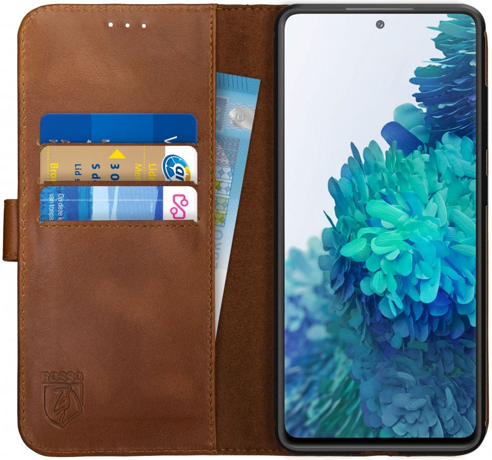 Rosso Deluxe Δερμάτινη Θήκη Πορτοφόλι Samsung Galaxy S20 FE - Brown