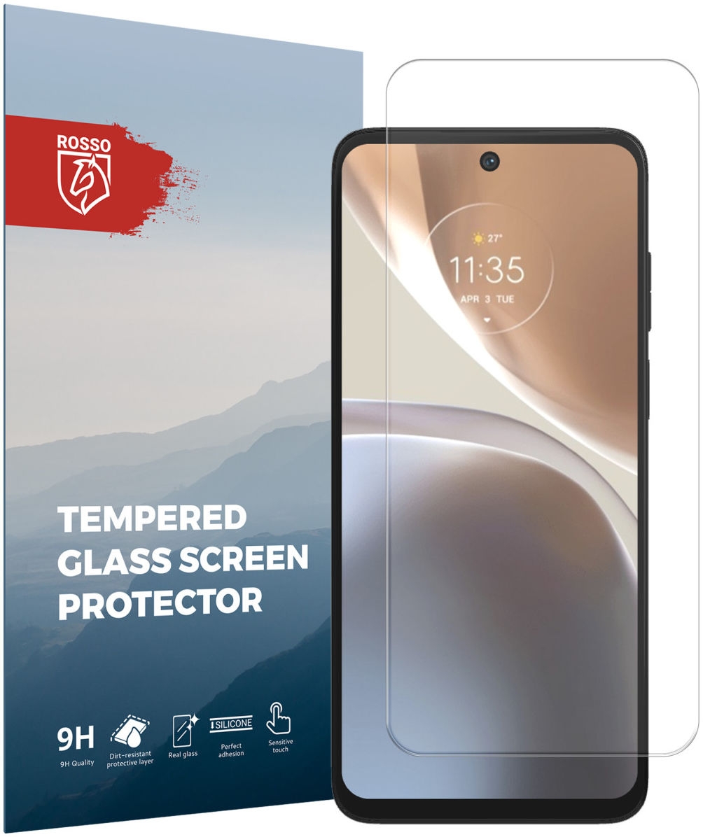 Rosso Tempered Glass - Αντιχαρακτικό Προστατευτικό Γυαλί Οθόνης Motorola Moto G32 - Clear