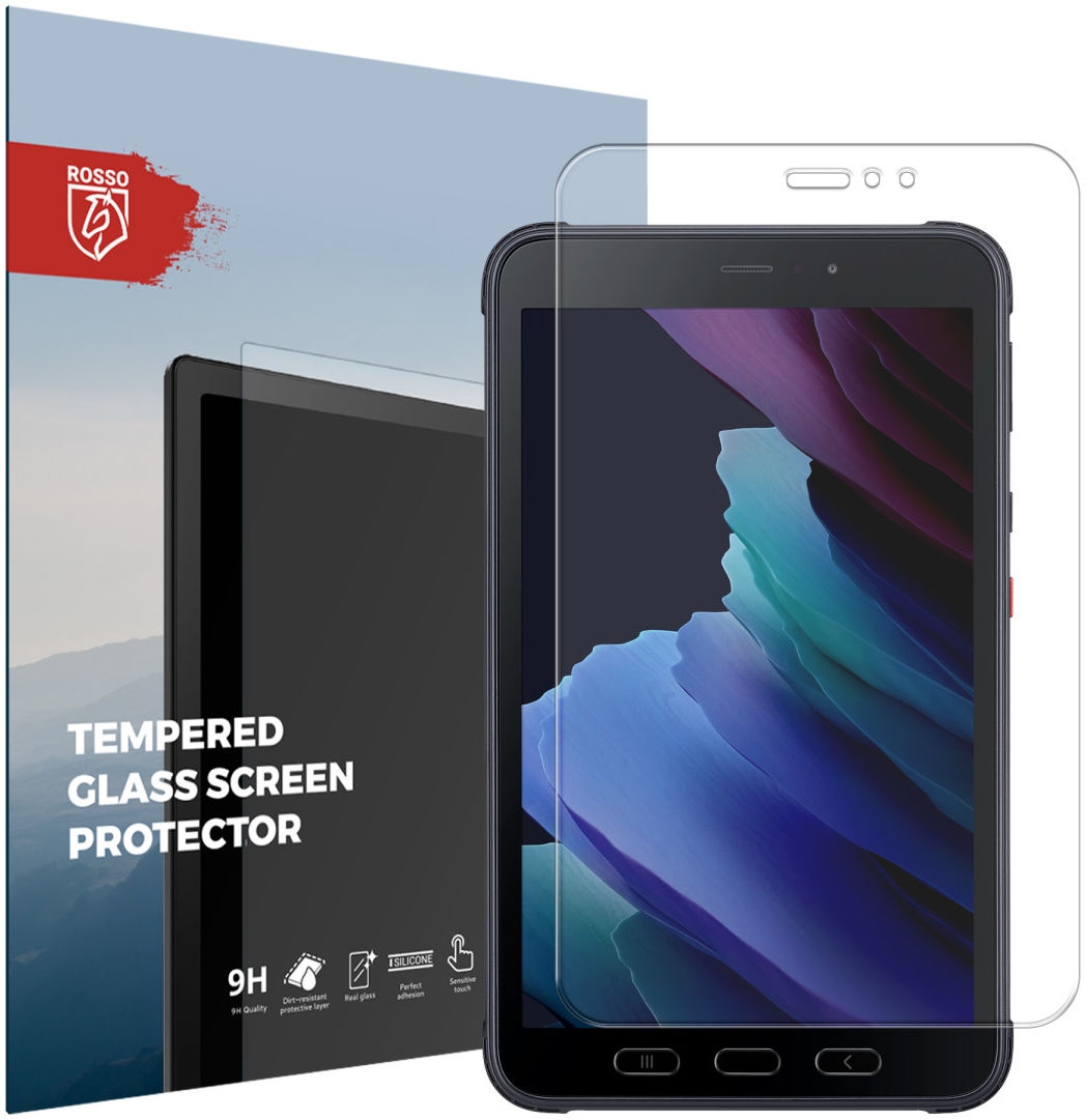 Rosso Tempered Glass - Αντιχαρακτικό Προστατευτικό Γυαλί Οθόνης Samsung Galaxy Tab Active 3 8.0" 2020 - Clear