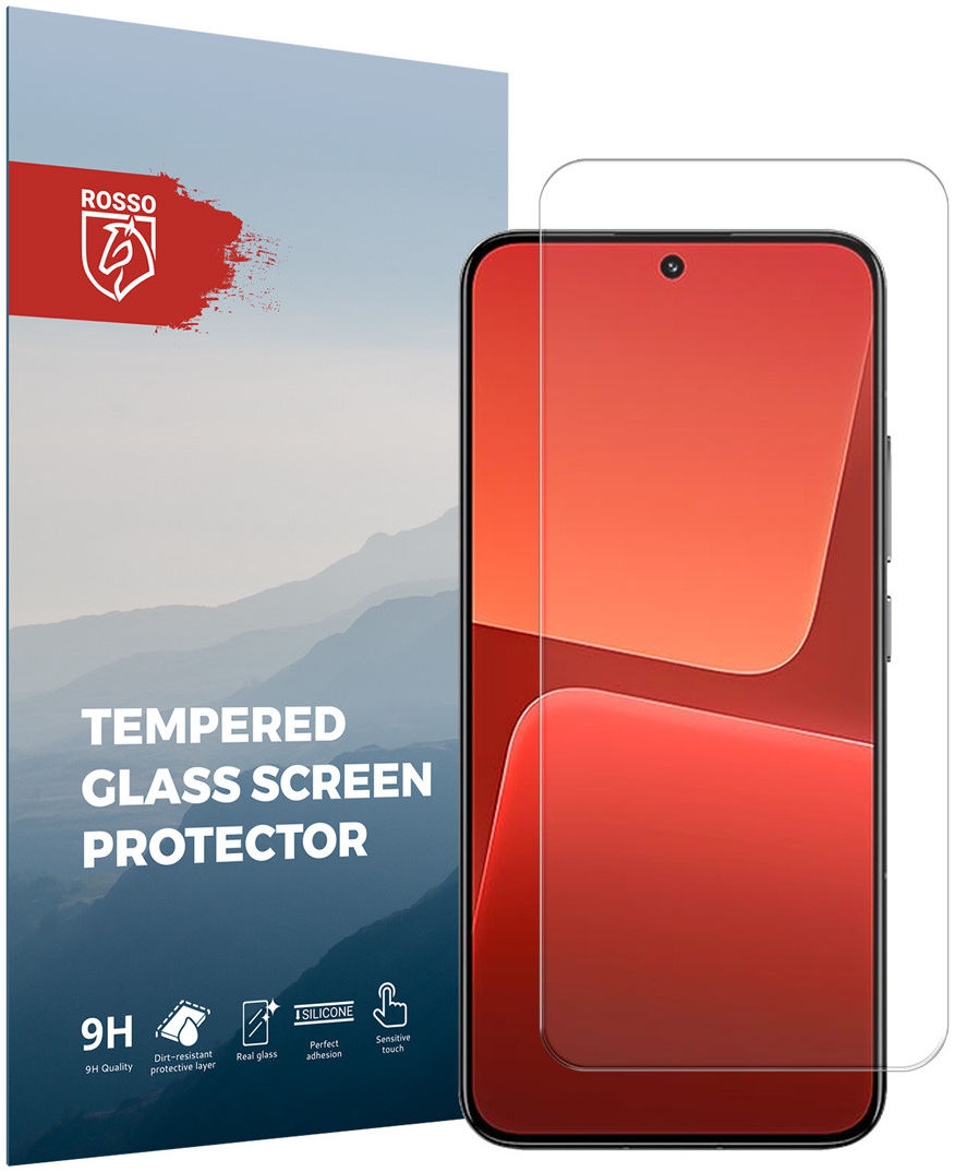 Rosso Tempered Glass - Αντιχαρακτικό Προστατευτικό Γυαλί Οθόνης Xiaomi 13 - Clear
