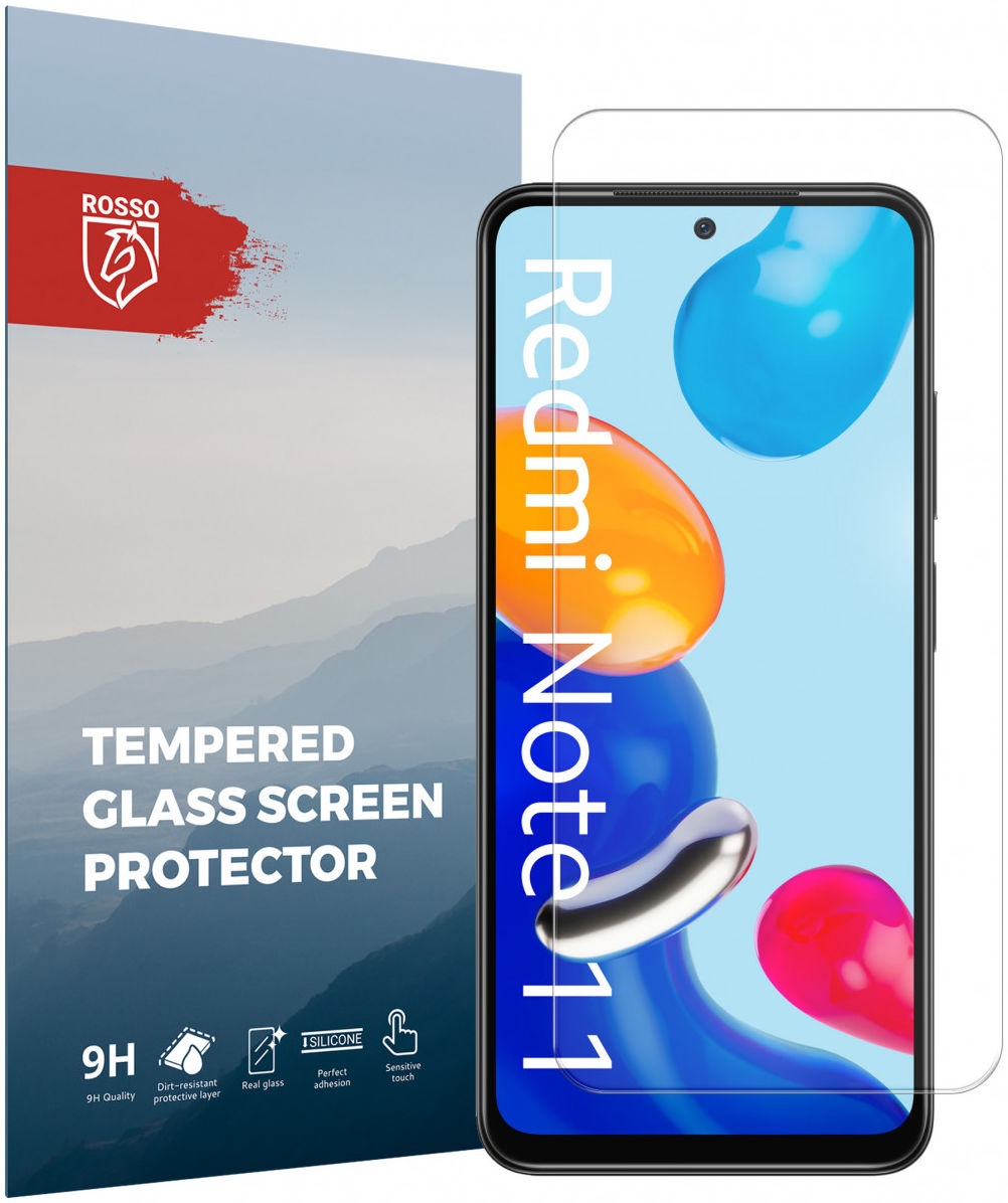Rosso Tempered Glass - Αντιχαρακτικό Προστατευτικό Γυαλί Οθόνης Xiaomi Redmi Note 11S 5G - Clear