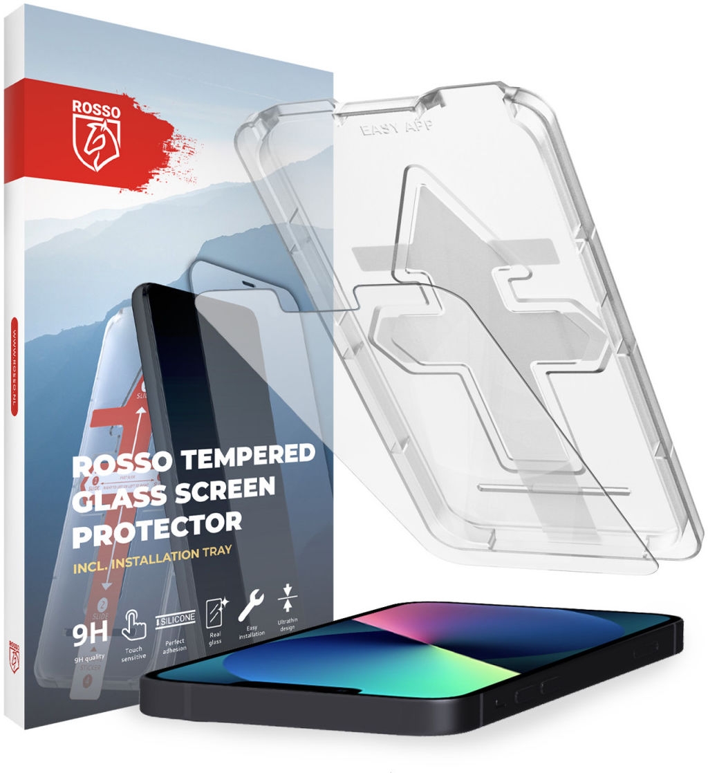 Rosso Tempered Glass - Αντιχαρακτικό Προστατευτικό Γυαλί Οθόνης Apple iPhone 13 / 13 Pro