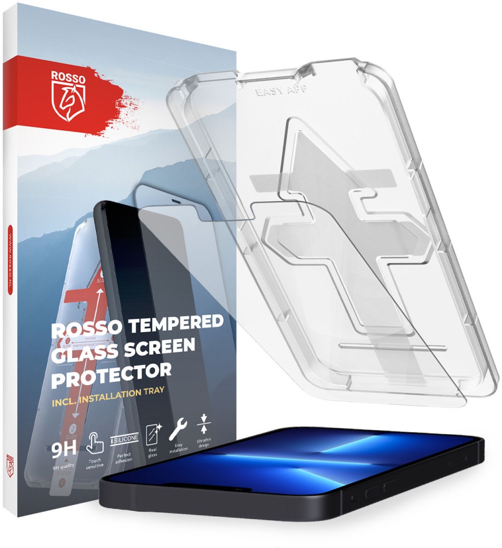 Rosso Tempered Glass - Αντιχαρακτικό Προστατευτικό Γυαλί Οθόνης Apple iPhone 13 Pro Max 