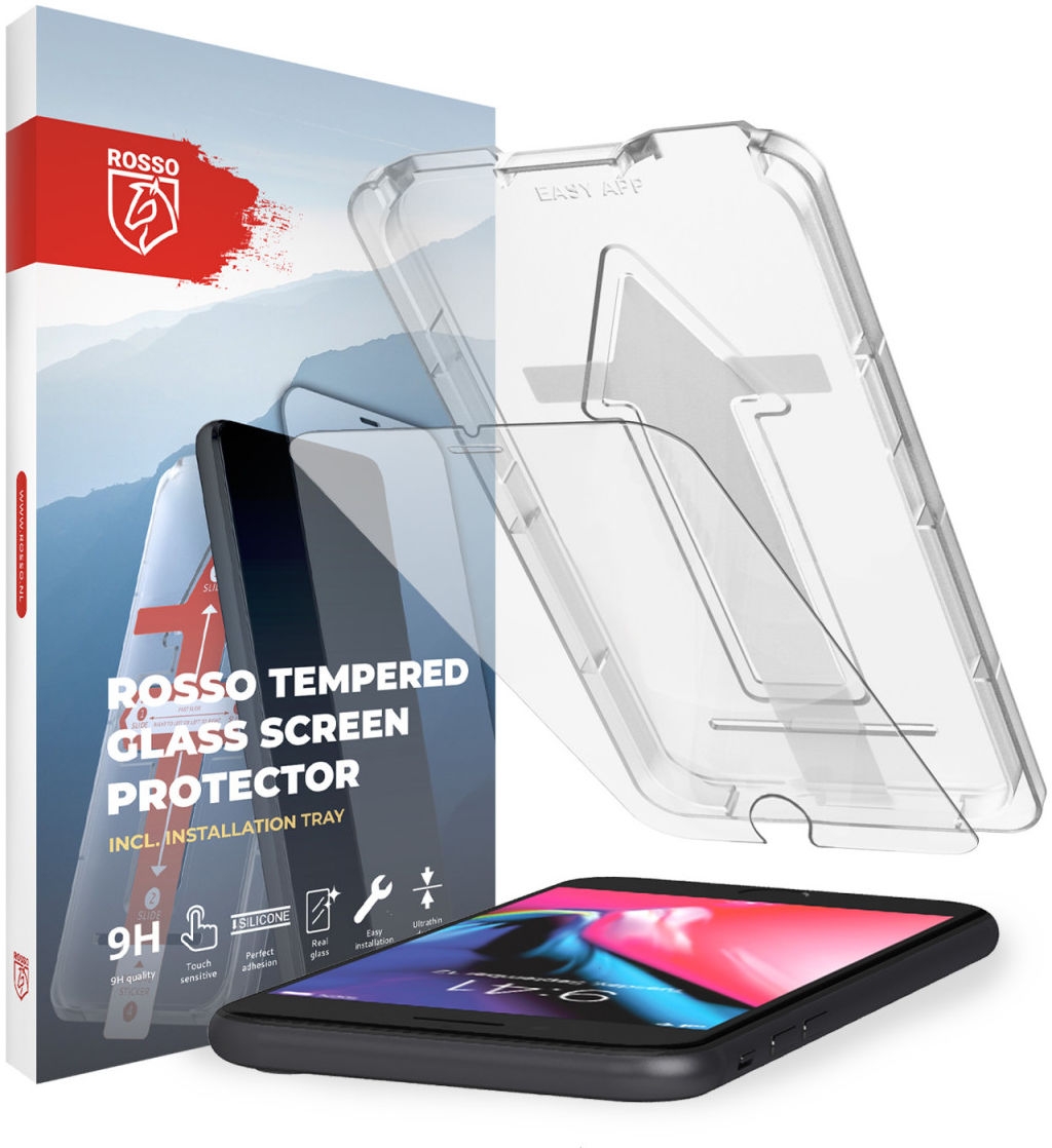 Rosso Tempered Glass - Αντιχαρακτικό Προστατευτικό Γυαλί Οθόνης Apple iPhone 8 Plus / 7 Plus / 6S Plus / 6 Plus