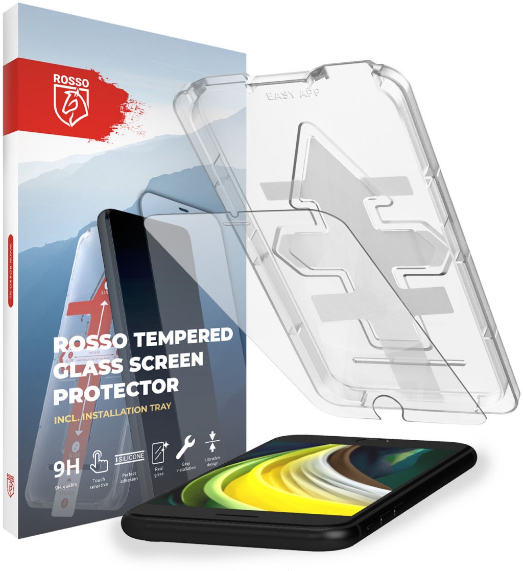 Rosso Tempered Glass - Αντιχαρακτικό Προστατευτικό Γυαλί Οθόνης Apple iPhone SE 2022 / 2020