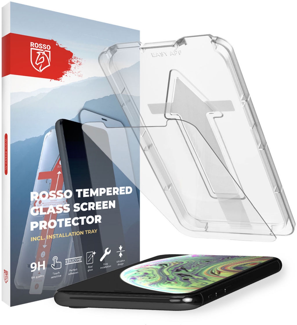 Rosso Tempered Glass - Αντιχαρακτικό Προστατευτικό Γυαλί Οθόνης Apple iPhone XS Max