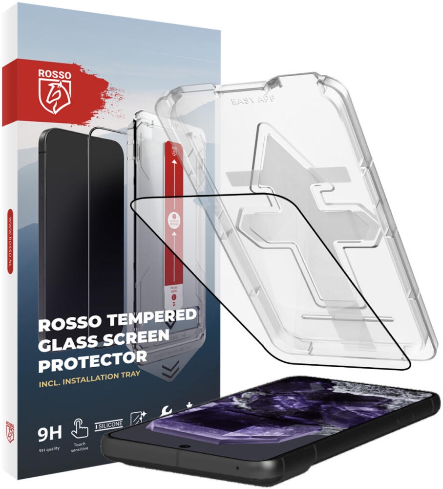 Rosso Tempered Glass - FullFace Αντιχαρακτικό Προστατευτικό Γυαλί Οθόνης - Google Pixel 8