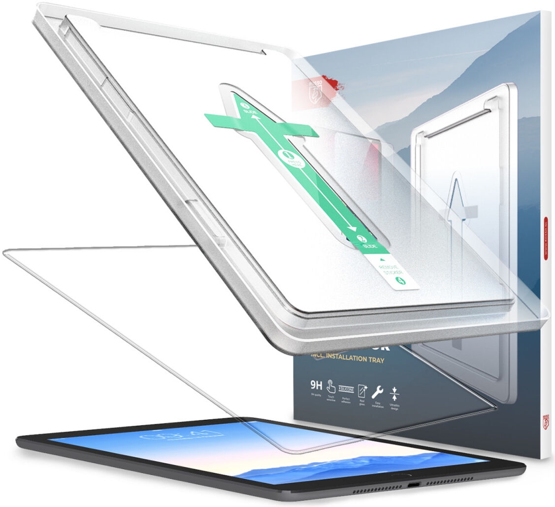 Rosso Tempered Glass - Αντιχαρακτικό Προστατευτικό Γυαλί Οθόνης Apple iPad 9.7" 2018 / 2017 / iPad Air / Air 2 2013 / 2014 - Clear