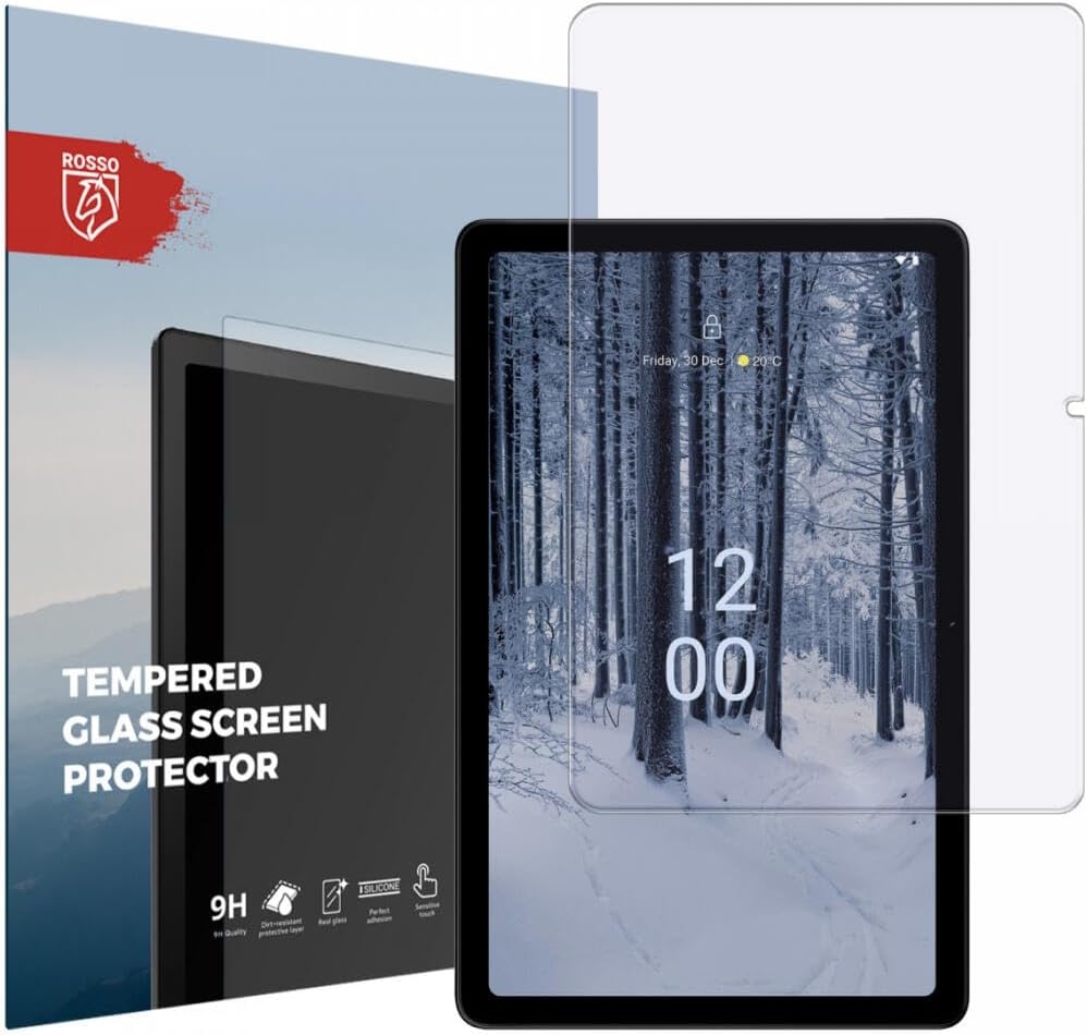 Rosso Tempered Glass - Αντιχαρακτικό Προστατευτικό Γυαλί Οθόνης - Nokia T21 10.4" 2022 - Clear (8719246455346)