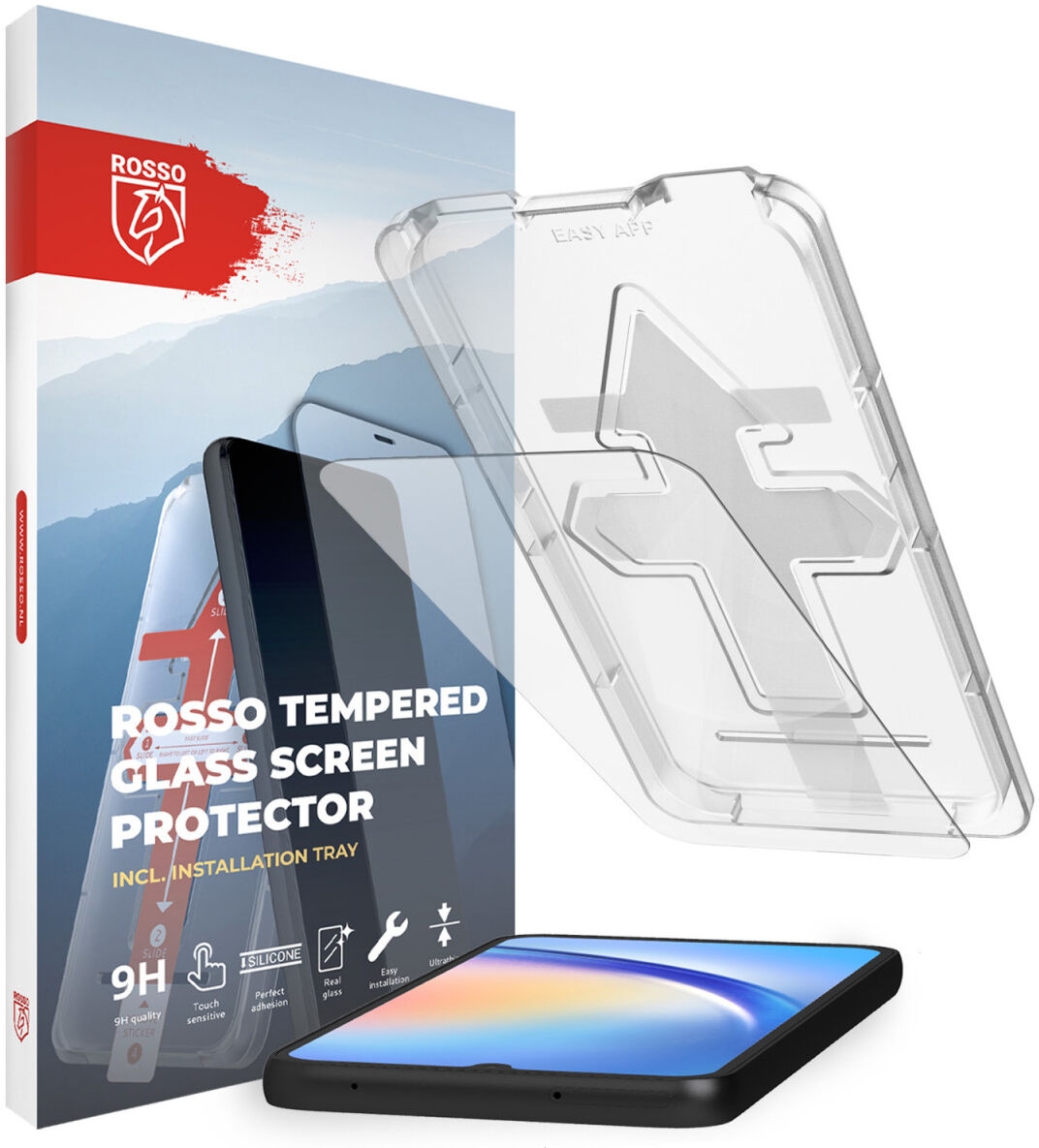 Rosso Tempered Glass - Αντιχαρακτικό Προστατευτικό Γυαλί Οθόνης Samsung Galaxy A34