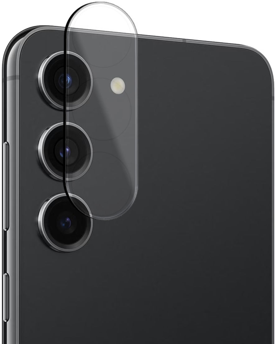 Rosso Tempered Glass Camera Lens Protector - Αντιχαρακτικό Προστατευτικό Γυαλί για Φακό Κάμερας Samsung Galaxy S23 / S23 Plus - Transparent