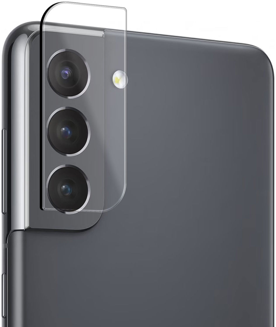 Rosso Tempered Glass Camera Lens Protector - Αντιχαρακτικό Προστατευτικό Γυαλί για Φακό Κάμερας Samsung Galaxy S21 5G - Transparent