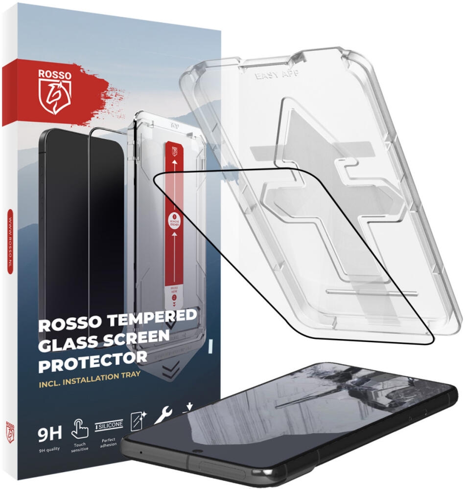 Rosso Tempered Glass - FullFace Αντιχαρακτικό Προστατευτικό Γυαλί Οθόνης - Google Pixel 8 Pro