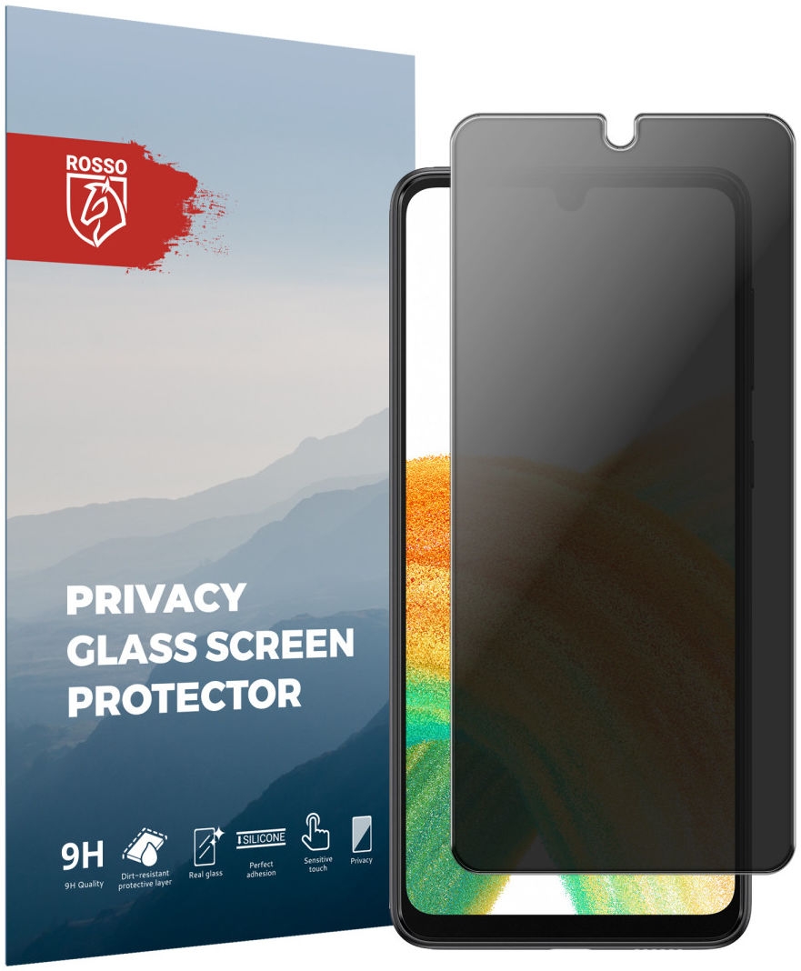 Rosso Tempered Glass Privacy - Αντιχαρακτικό Γυαλί Προστασίας Απορρήτου Οθόνης Samsung Galaxy A33 5G