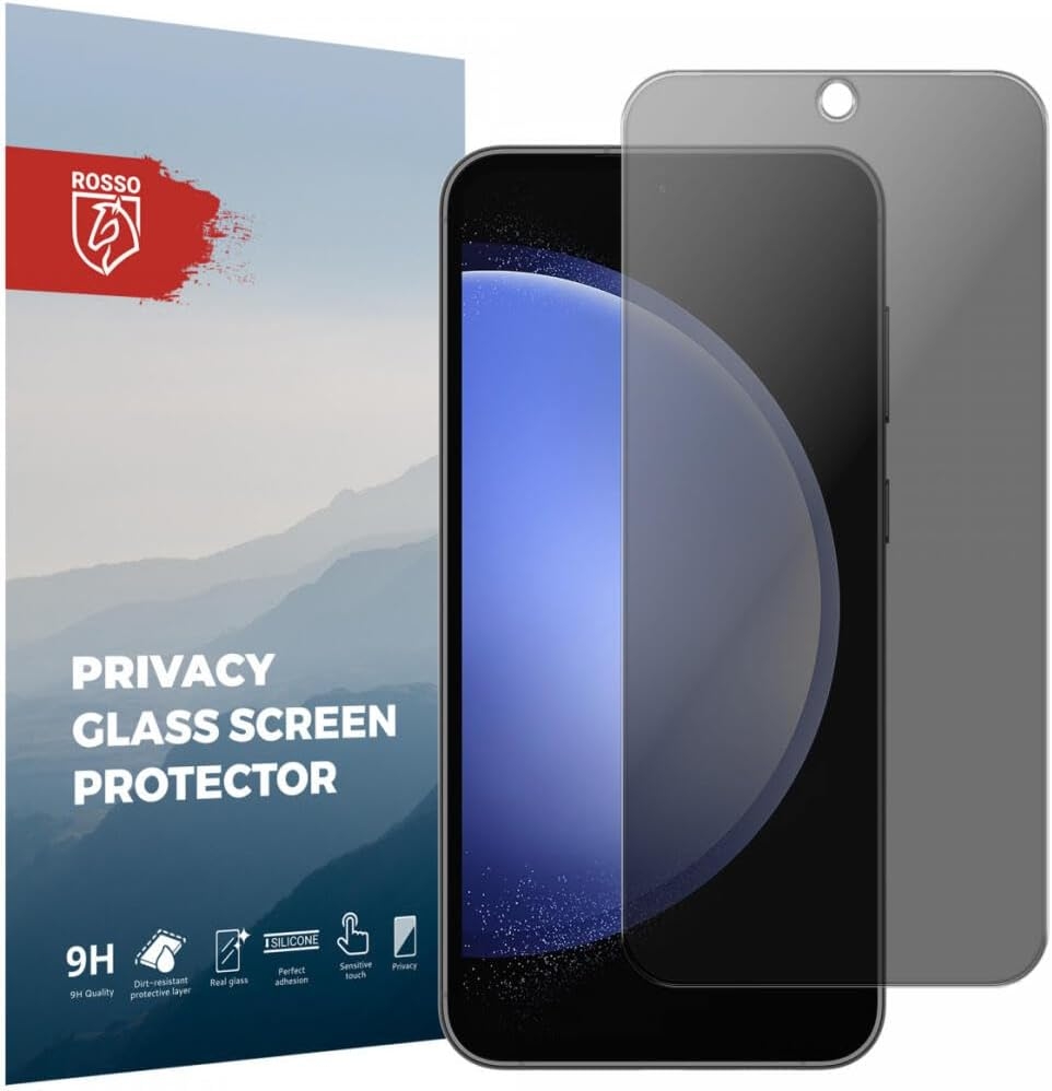 Rosso Tempered Glass Privacy - Αντιχαρακτικό Γυαλί Προστασίας Απορρήτου Οθόνης Samsung Galaxy S23 FE