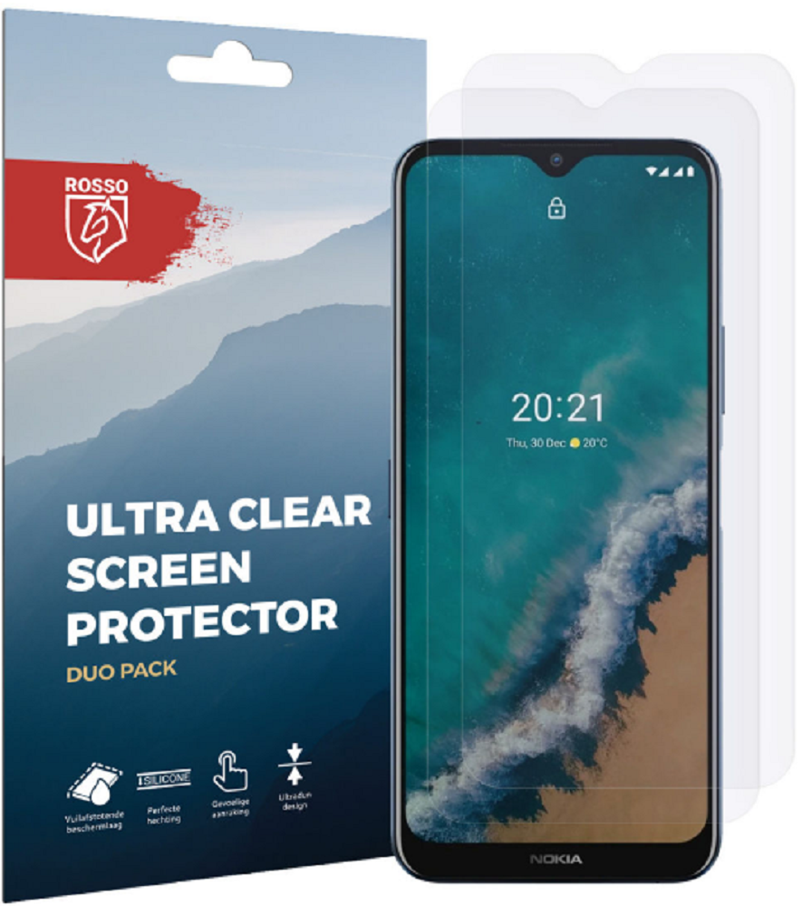 Rosso Ultra Clear Screen Protector - Μεμβράνη Προστασίας Οθόνης - Nokia G50 - 2 Τεμάχια