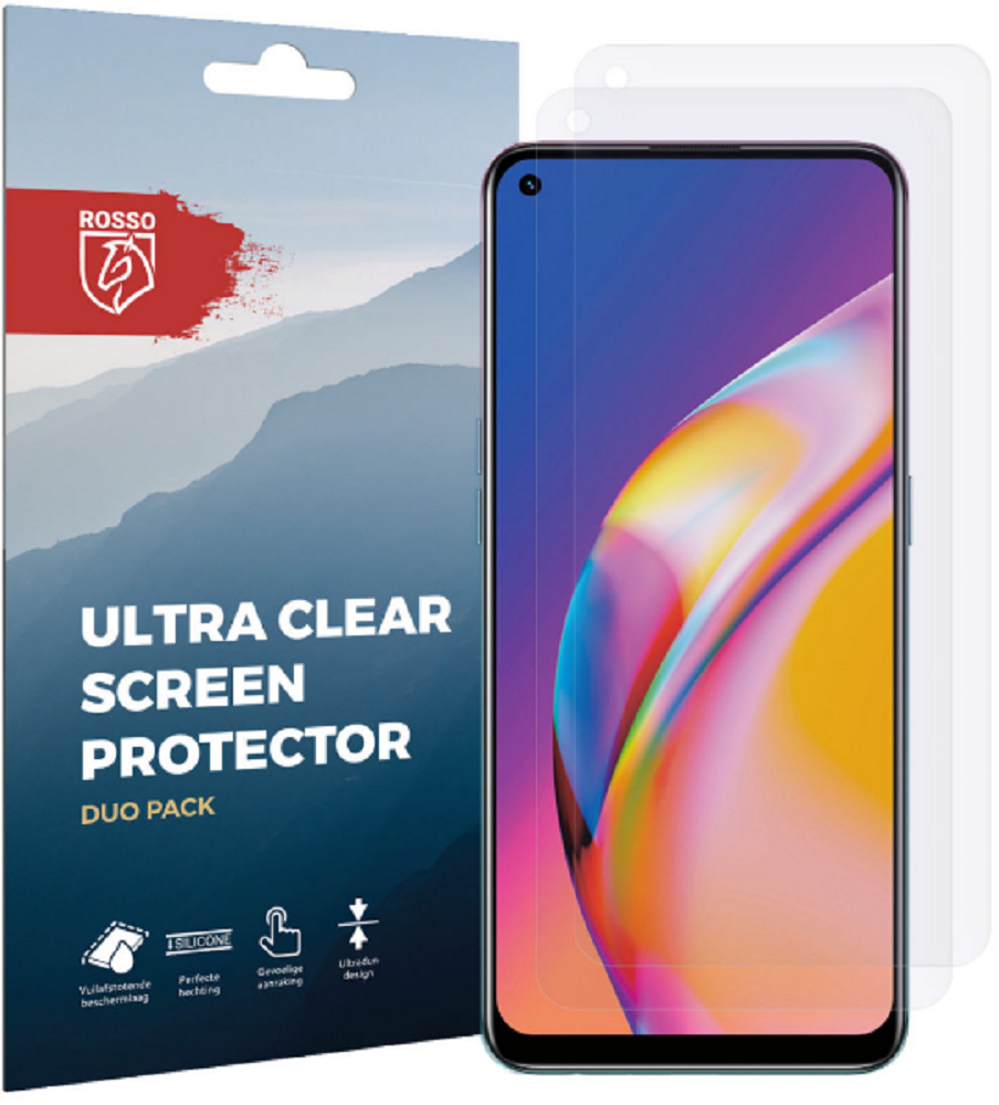 Rosso Ultra Clear Screen Protector - Μεμβράνη Προστασίας Οθόνης - Oppo Reno5 Lite - 2 Τεμάχια
