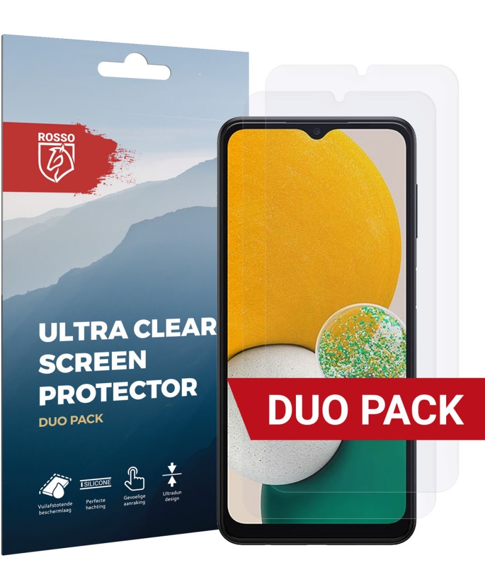 Rosso Ultra Clear Screen Protector - Μεμβράνη Προστασίας Οθόνης - Samsung Galaxy A13 5G - 2 Τεμάχια