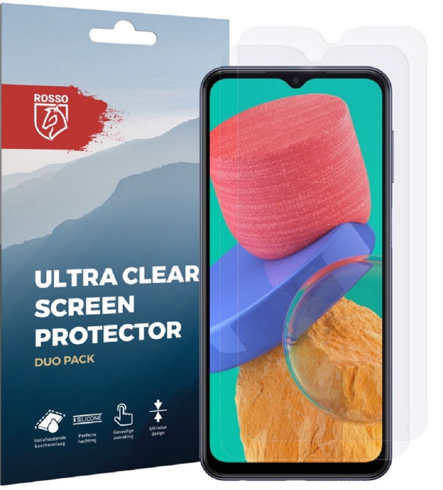 Rosso Ultra Clear Screen Protector - Μεμβράνη Προστασίας Οθόνης - Samsung Galaxy M33 - 2 Τεμάχια
